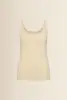Jersey singlet met ronde hals
