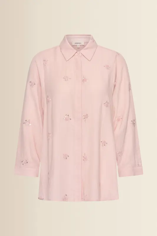 Blouse met pailletten