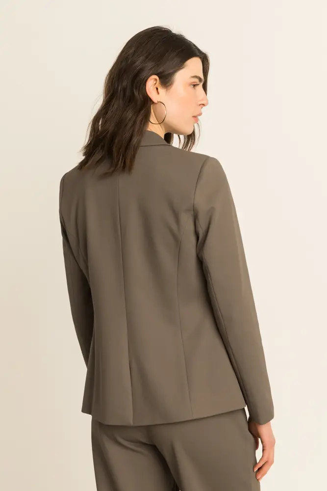 Getailleerde blazer met reverskraag