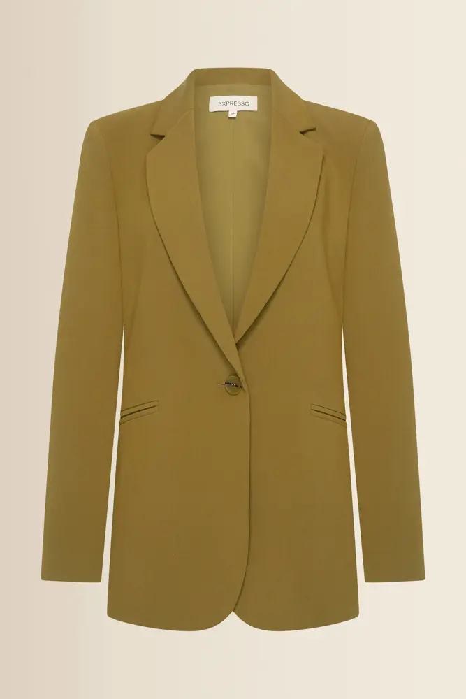 Getailleerde blazer met reverskraag