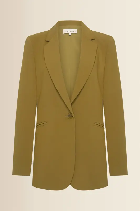 Getailleerde blazer met reverskraag