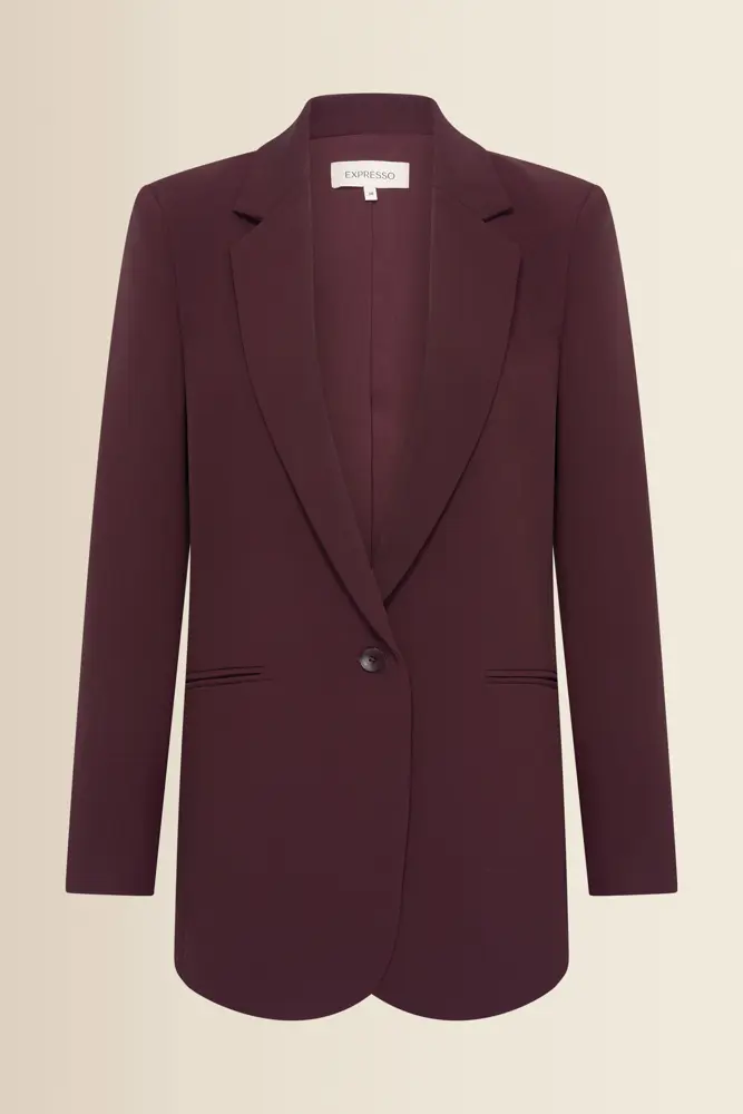 Getailleerde blazer met reverskraag