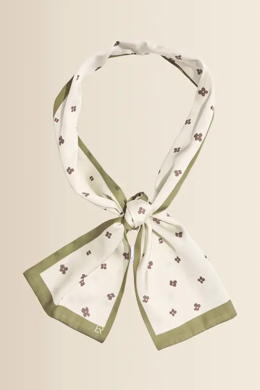 Shawl met bloemendessin