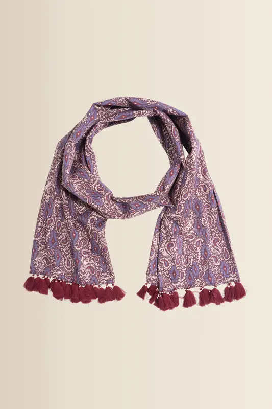 Shawl met paisleydessin