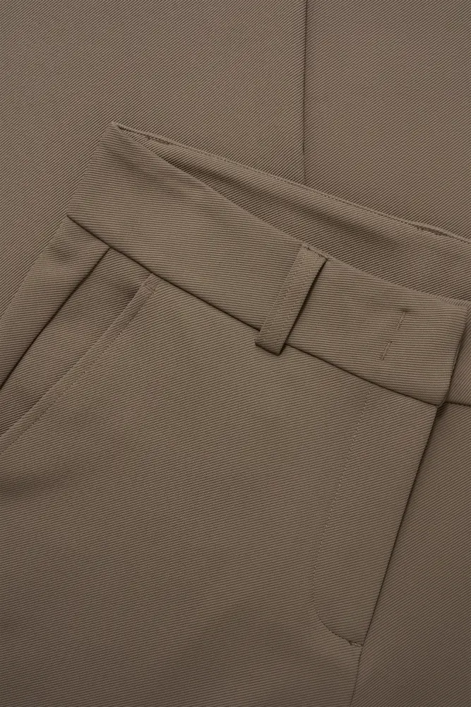 Pantalon met wijde pijpen