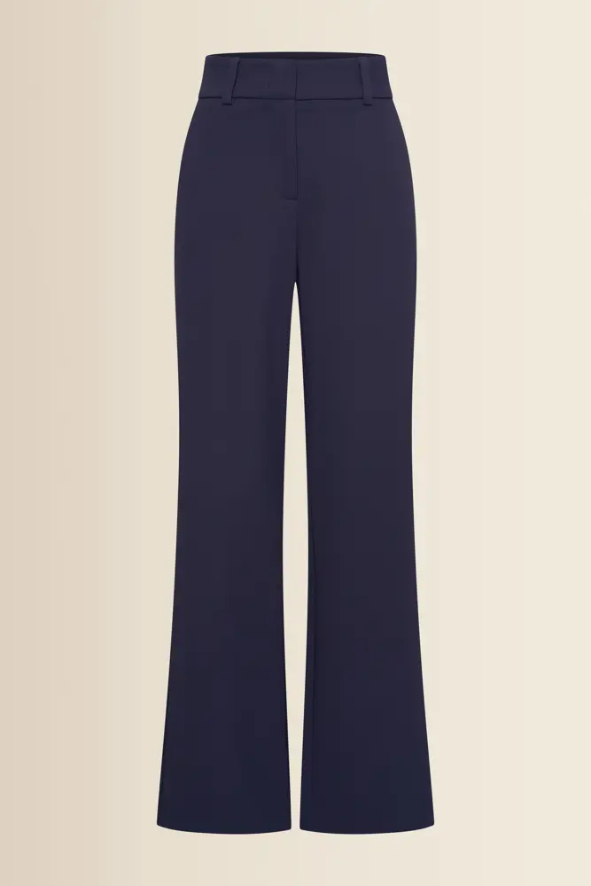 Pantalon met wijde pijpen