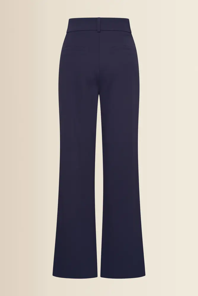 Pantalon met wijde pijpen