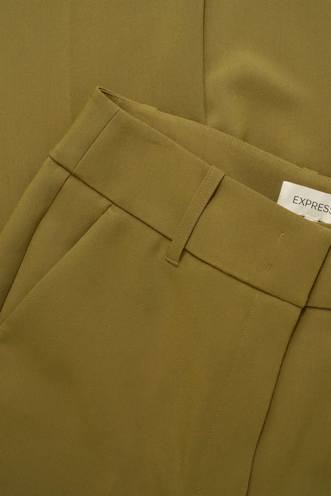 Pantalon met wijde pijpen