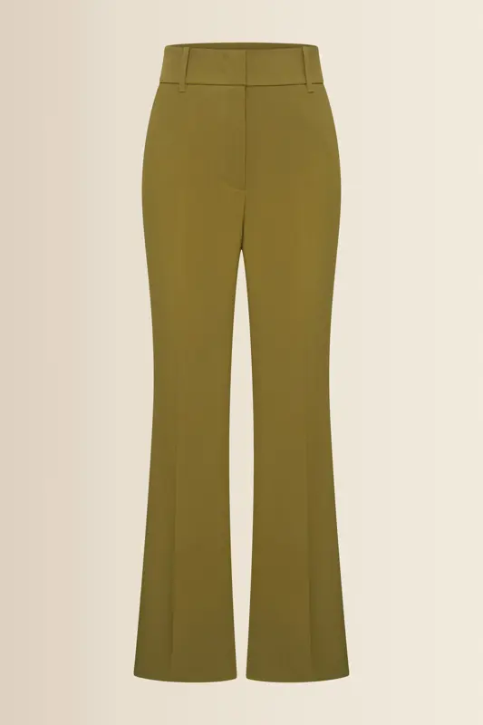 Pantalon met wijde pijpen