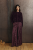 Wide leg broek met paisleydessin