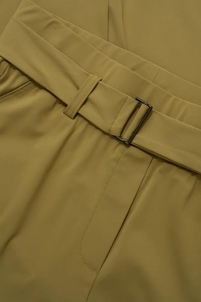 Travelbroek met ceintuur
