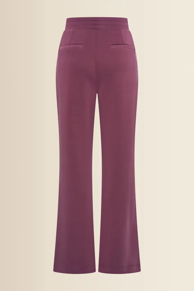 Pantalon met uitlopende pijpen
