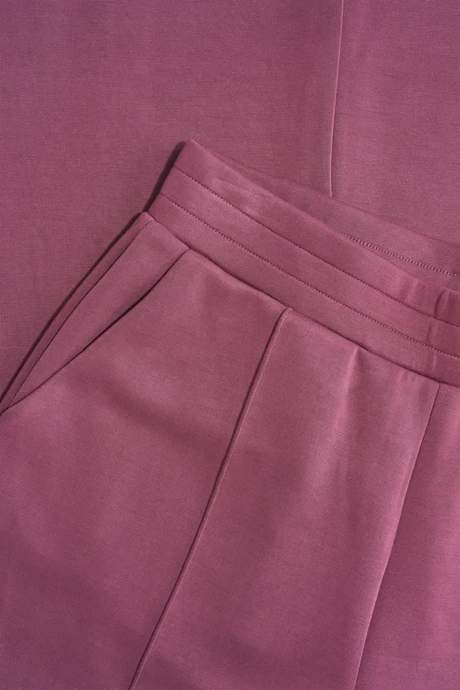 Pantalon met uitlopende pijpen