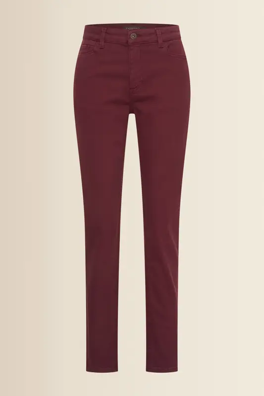 Broek met rechte pasvorm