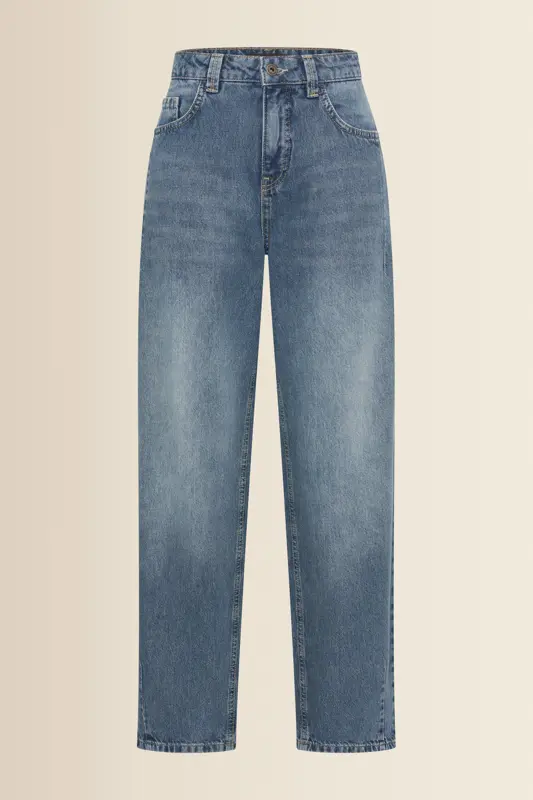 Relaxed fit barrel jeans