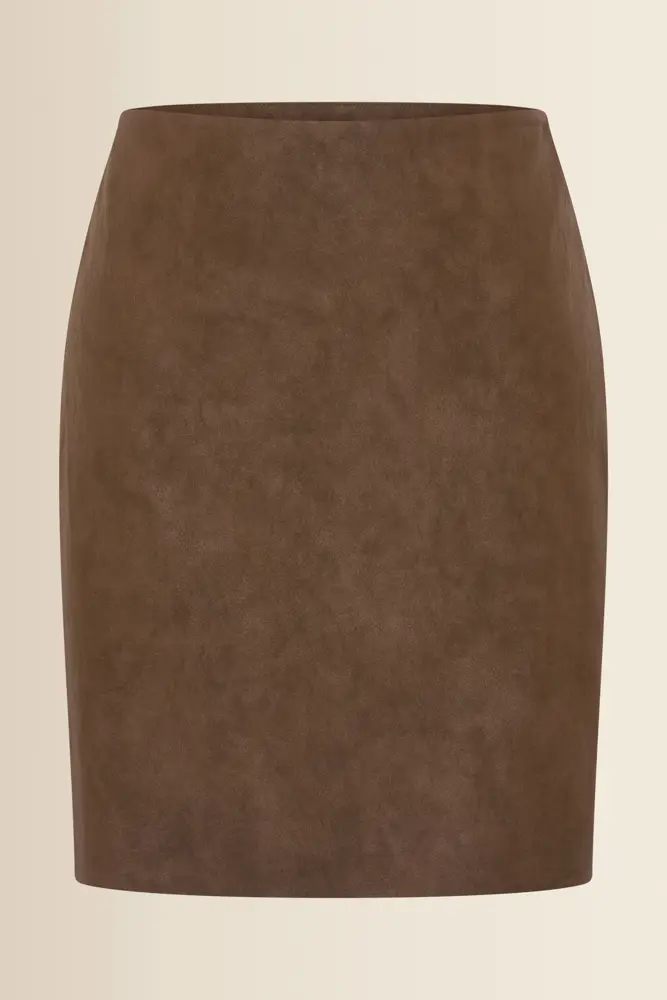 Rok in suèdelook
