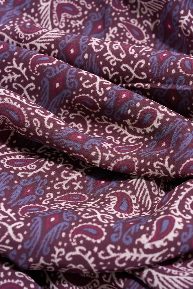 Maxi-jurk met paisleydessin