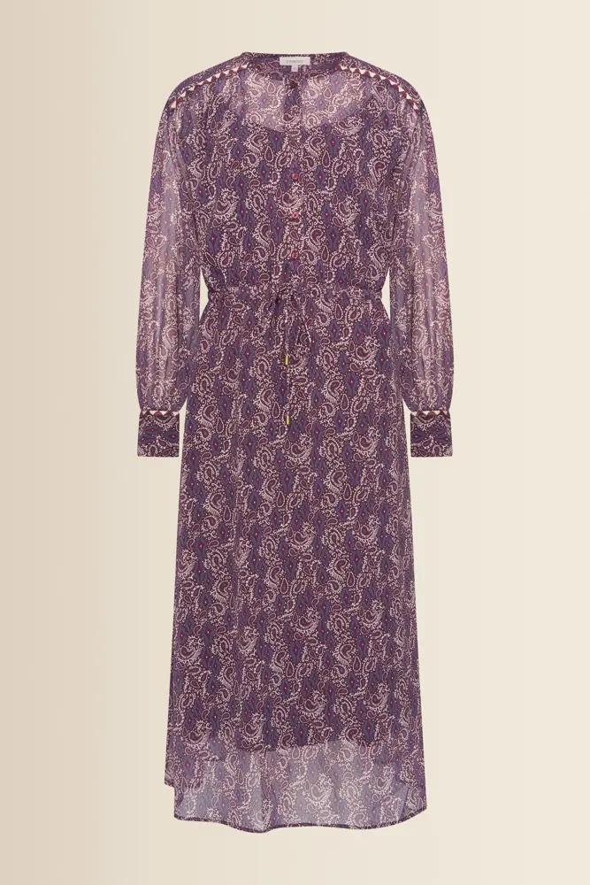 Maxi-jurk met paisleydessin