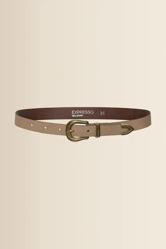 Leren western riem