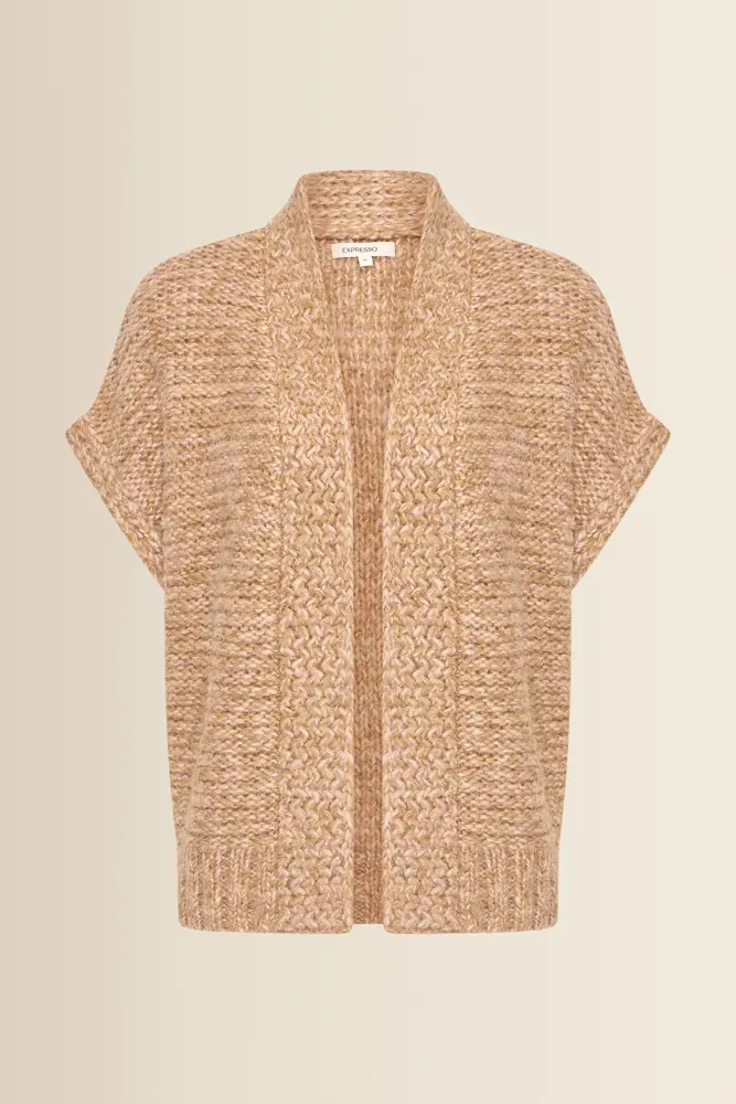 Gebreid gilet