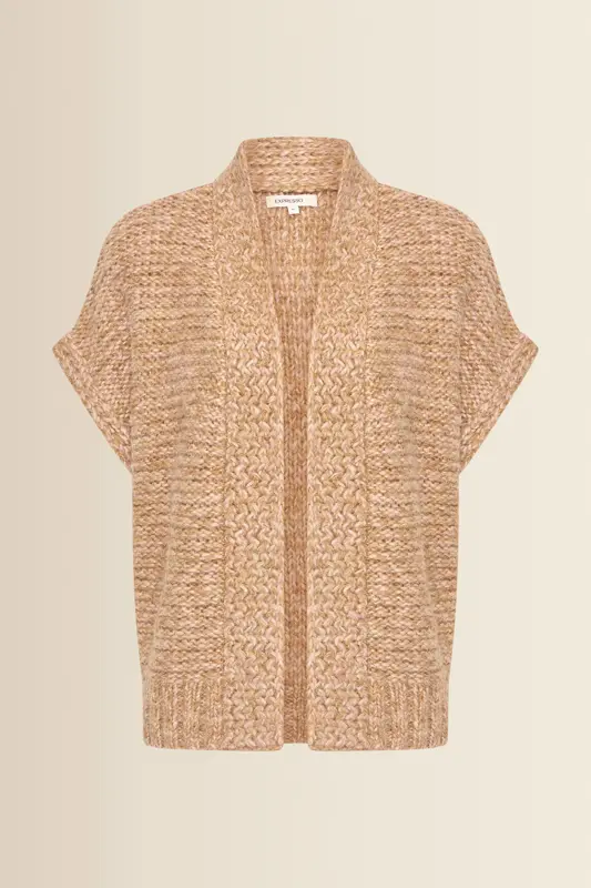 Gebreid gilet