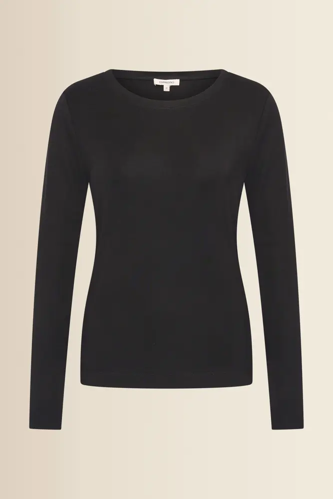 Top met lange mouwen