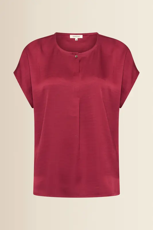 Blouse met korte mouwen
