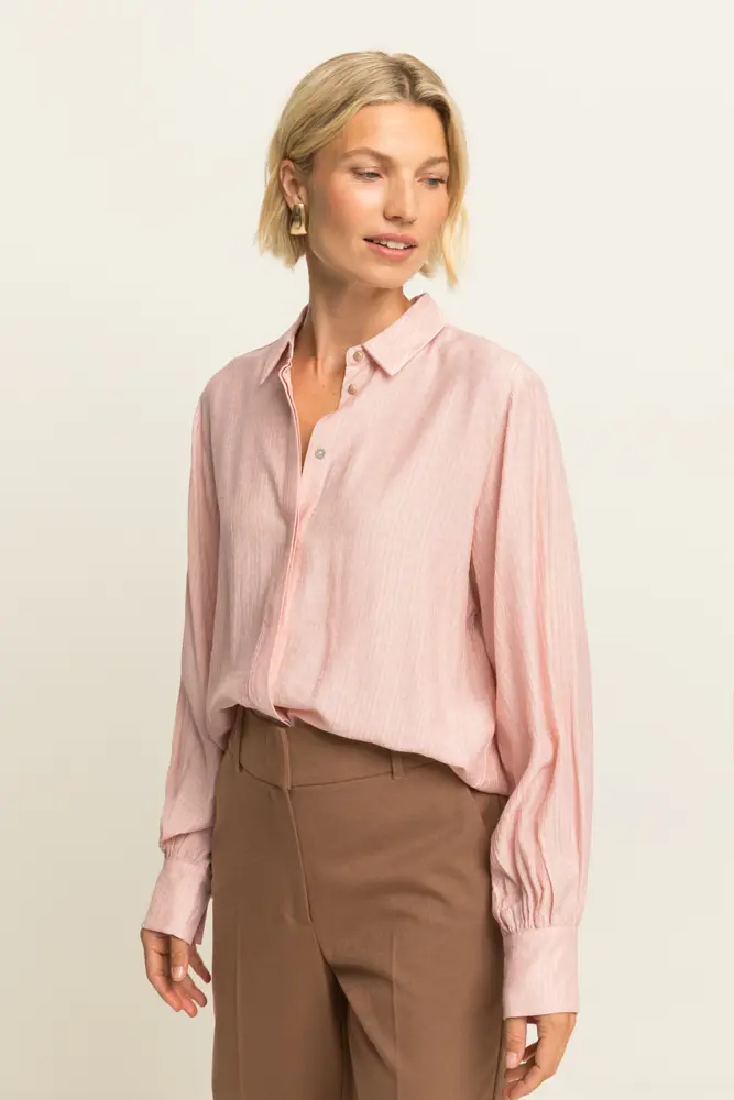 Blouse met structuur