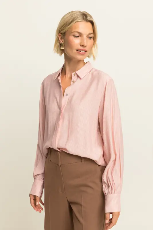 Blouse met structuur