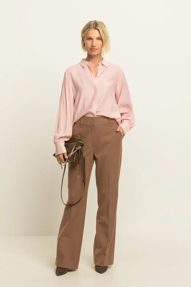Blouse met structuur