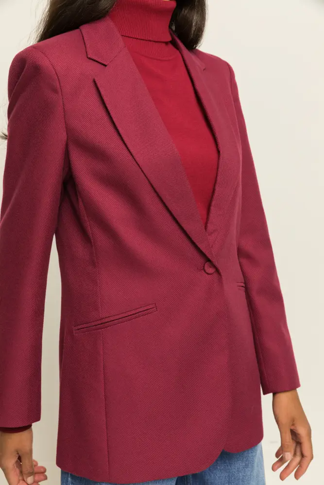 Blazer met reverskraag