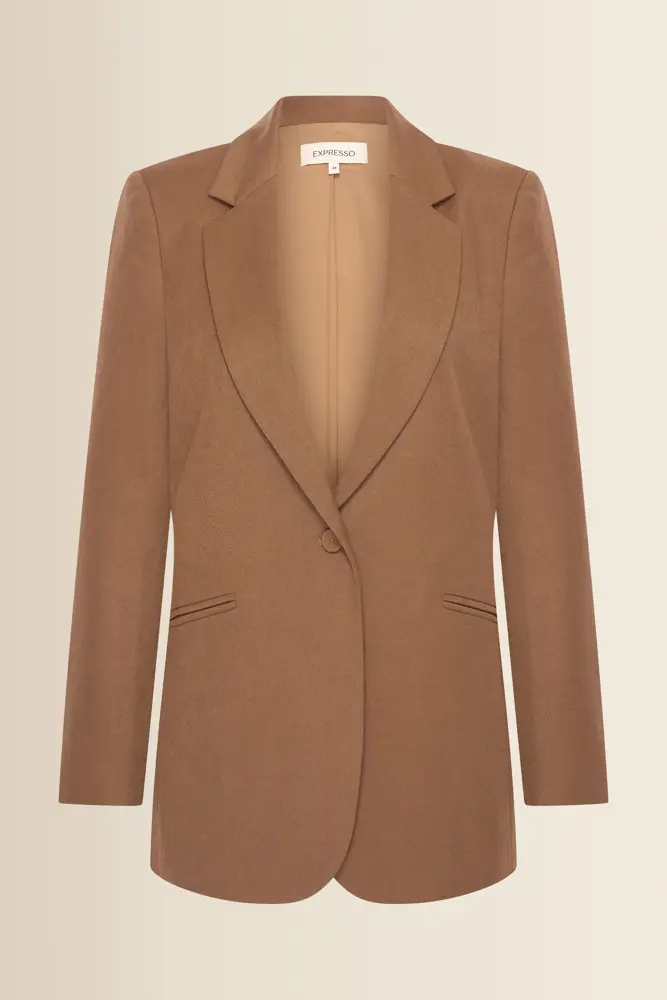Getailleerde blazer met reverskraag