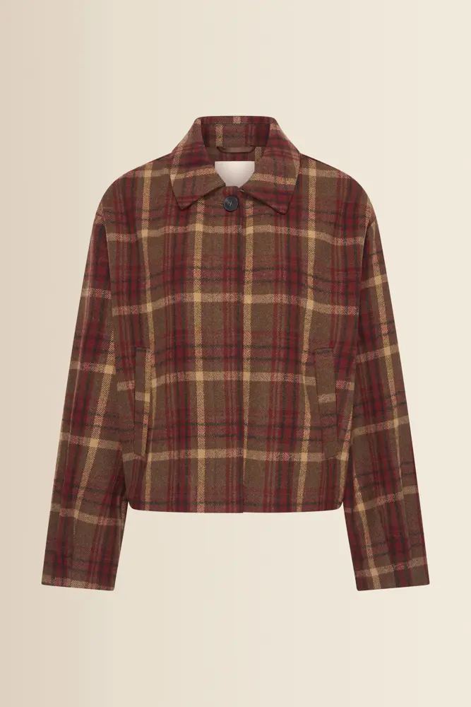 Geruit jasje