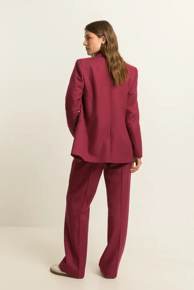 Pantalon met uitlopende pijpen