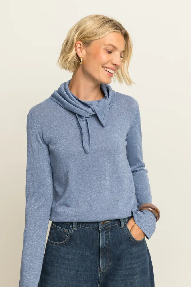 Top met bijpassende shawl