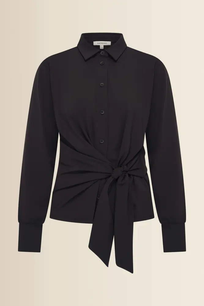 Blouse met strikdetail