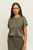 Blouse met korte mouwen