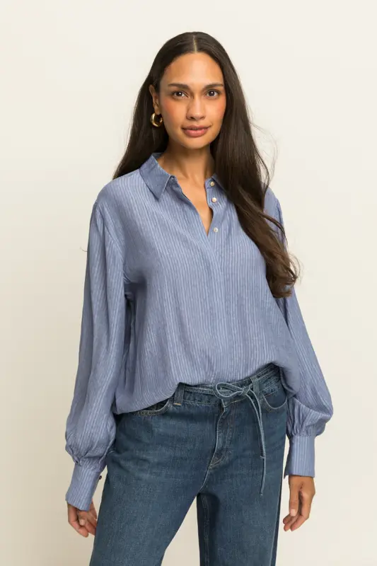 Blouse met structuur