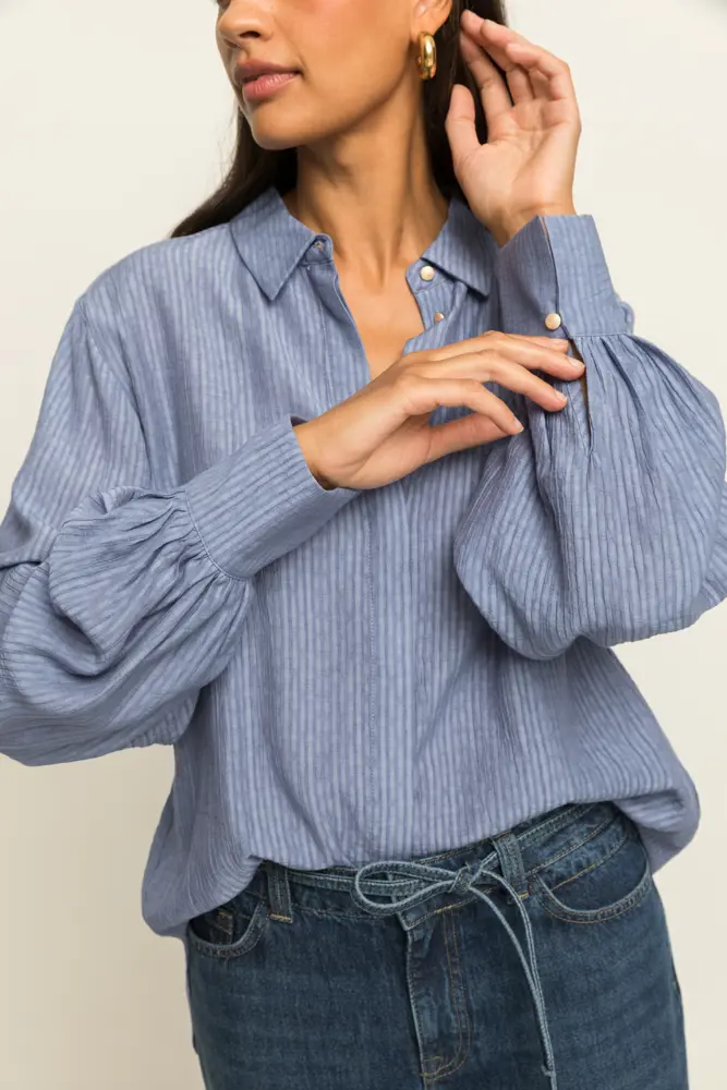 Blouse met structuur