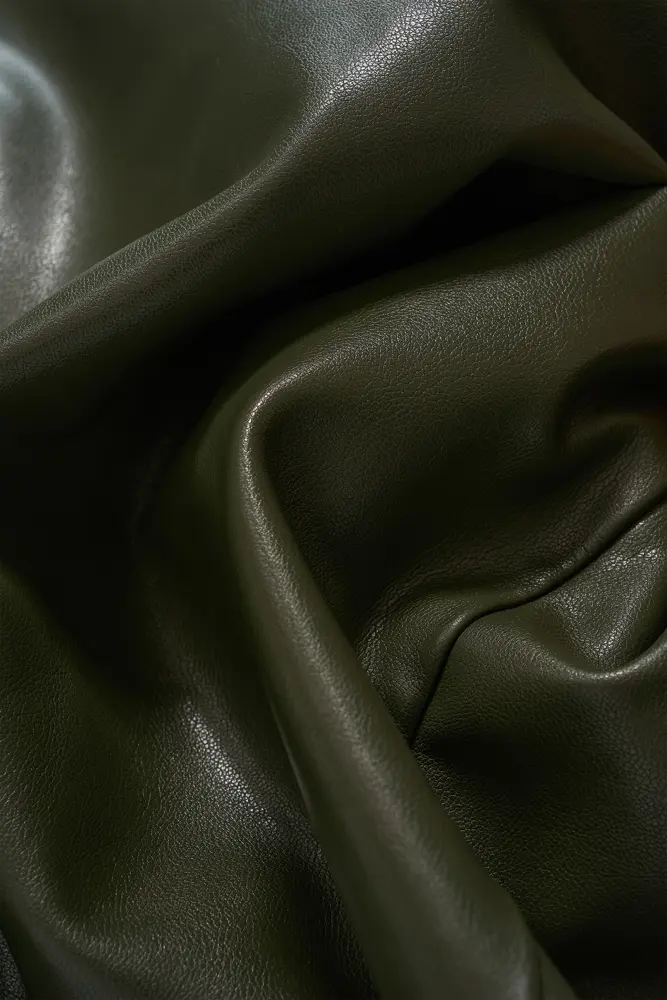 Leatherlook blouse