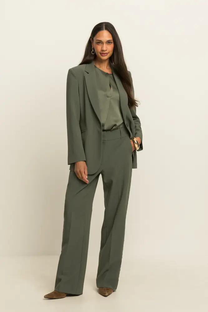 Getailleerde blazer met reverskraag