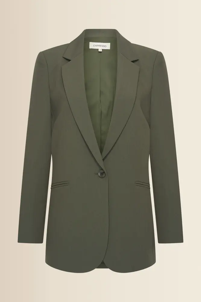 Getailleerde blazer met reverskraag