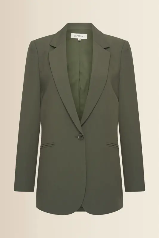 Getailleerde blazer met reverskraag