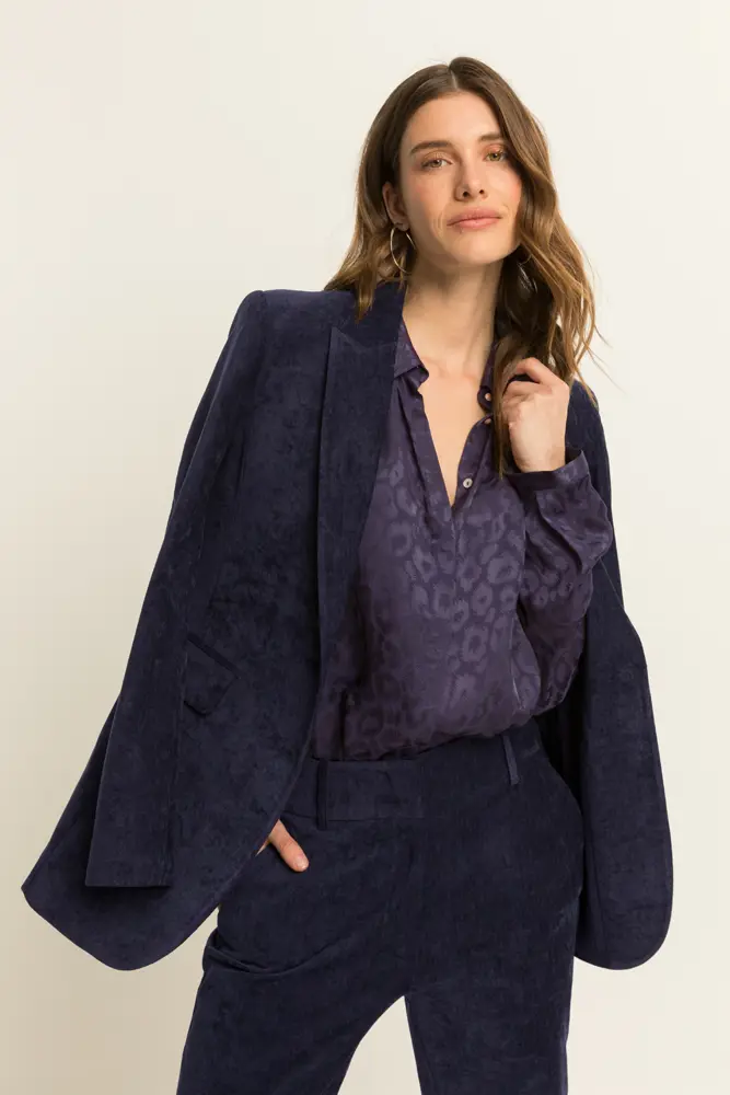 Fluwelen blazer