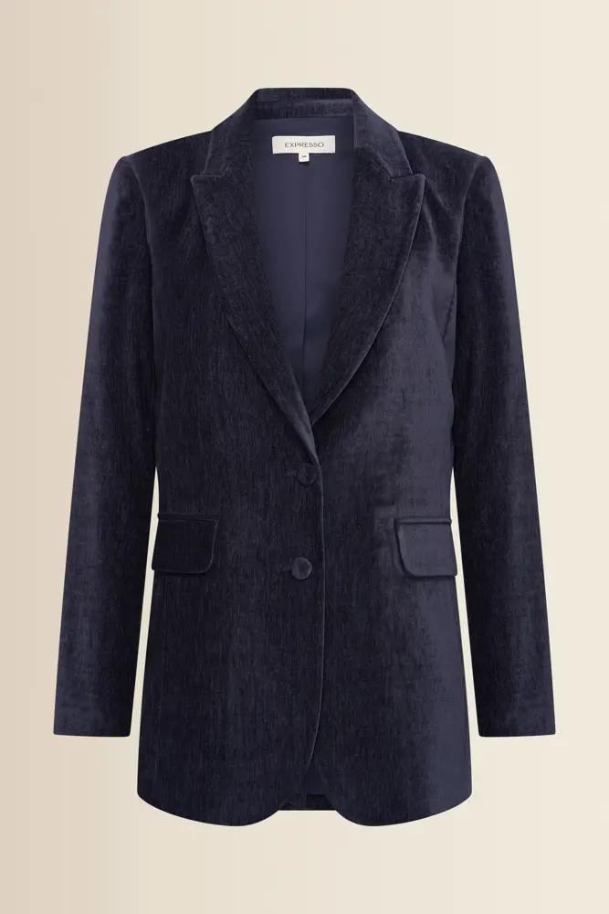 Fluwelen blazer