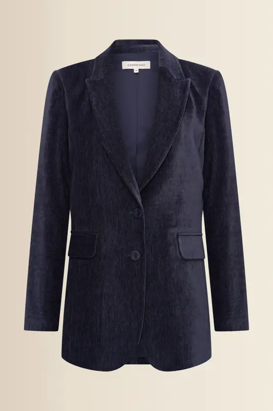 Fluwelen blazer