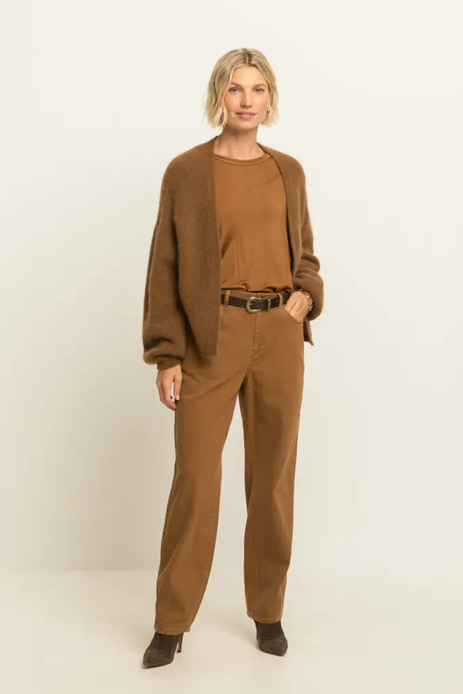 Wide leg broek