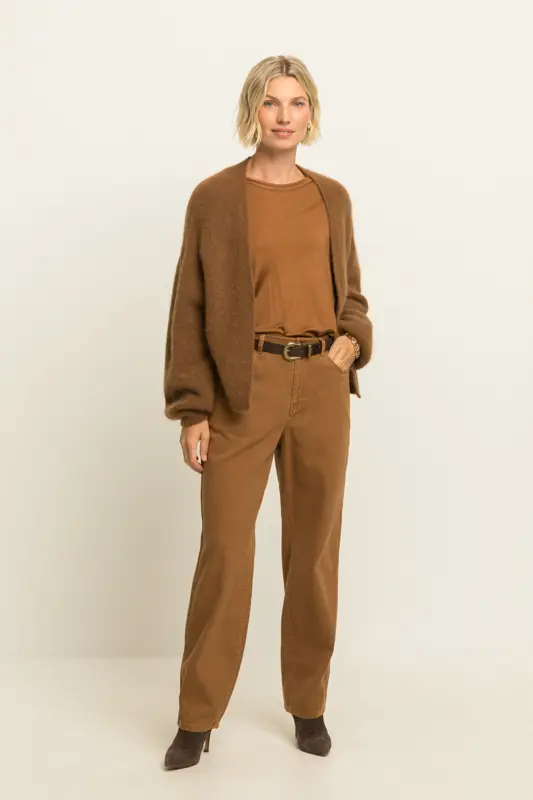 Wide leg broek