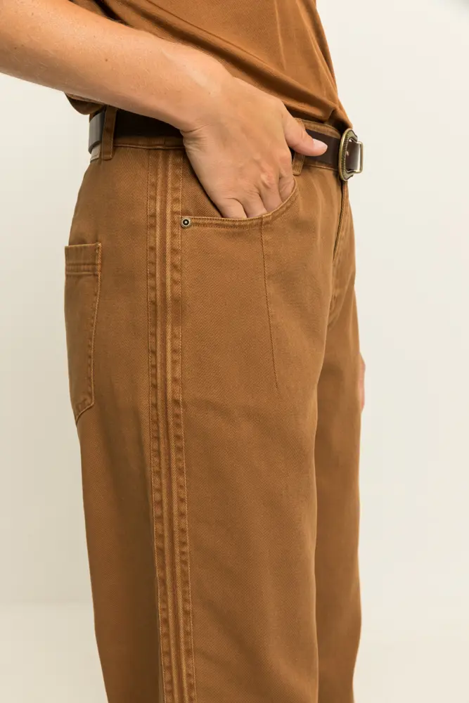 Wide leg broek