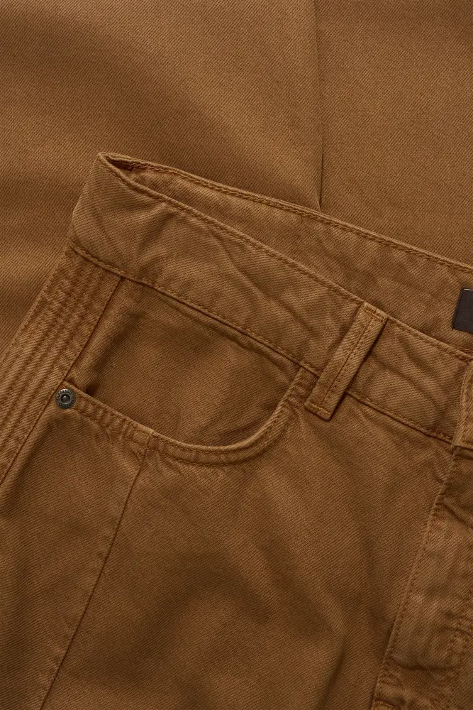 Wide leg broek